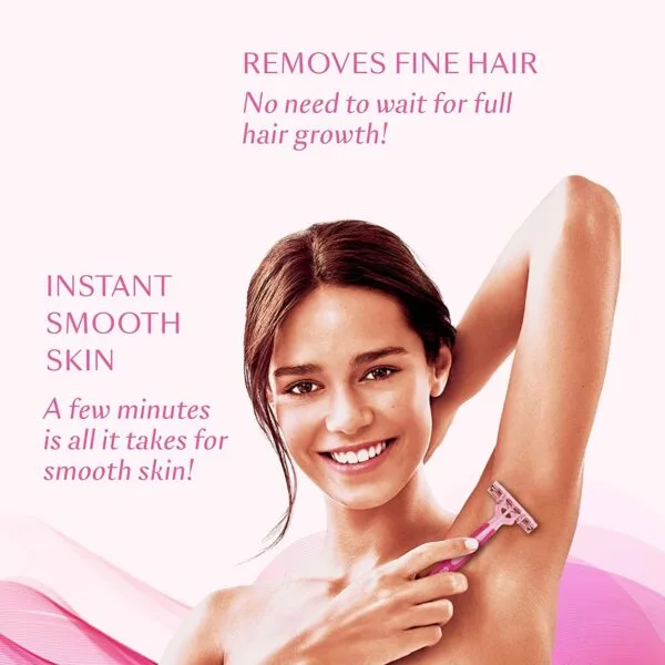 2 Pcs Set Tinkle Body Hair Remover Razor for Women – Safe, Sharp, Rust-Free, Ideal for Sensitive Areas - Image 5
