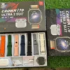 Crown I70 Ultra 2 Suit 10+1 Set Big 2.20 Smart Watch And Airpods - Image 2