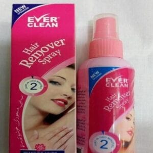 Ever Clean Hair Remover Spray for Men & Women – Instant Hair Removal, Silky Smooth Skin, 200ml