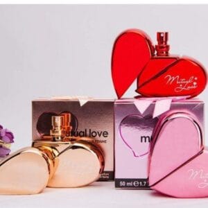 Mutual Love Heart Perfume Long Lasting Fragrance For Women 50 Ml