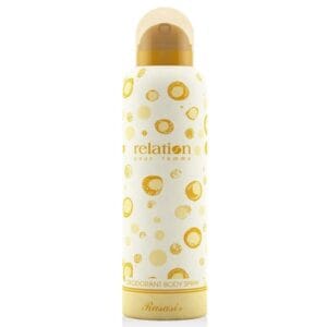 Rasasi Relation Pour Femme Deodorant Body Spray 200ml – Refreshing, All-Season Fragrance for Women, Ideal Gift