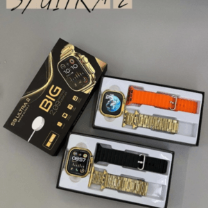 S9 Ultra 2 Smart Watch Big 2.09 Infinity Display Wireless Charging Bluetooth Calling Double Strap