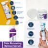 CeraVe 4-in-1 Skincare Bundle: Night Cream, Sunblock, Cleanser & Serum for Healthy, Radiant Skin - Image 6