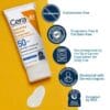 CeraVe 4-in-1 Skincare Bundle: Night Cream, Sunblock, Cleanser & Serum for Healthy, Radiant Skin - Image 4