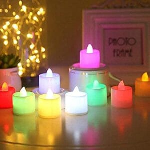 LED Mini Candles Light for Indoor Decoration – Cozy, Elegant Warm Glow for Home & Bedroom