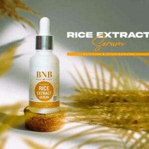 BNB Rice Organic Extract & Brighten Glow Serum: Natural Skin Nourishment