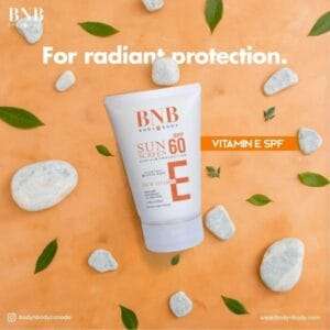 BNB Sun Screen SPF-60 with Vitamin E: Broad Spectrum Protection