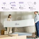 6/8/10/12/14 Inch Charcoal Memory Foam Mattress, Full Bed Mattress in a Box, CertiPUR-US Certified, Medium Firm, Breathable - Image 4