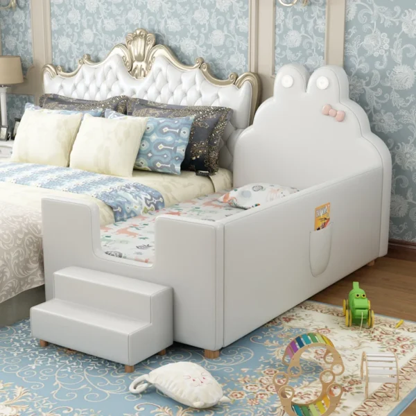 Korean Girls Modern Bed Mattress Set Kids Korean Space Saving Children Beds Single Baby Ergonomic Muebles Postmodern Furniture