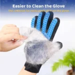 Pet Grooming Kit for Dog Cat Rabbit Fur 2 Sided Grooming Brush Bath Cleaning Glove De-Shedding De-Matting Pet Hair - Image 2