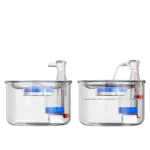 2L Smart Cat Water Fountain Automatic Filter Water Dispenser Feeder Motion Sensor Pet Drinking Fountain 304 Stainless Steel - Image 3