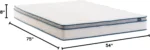 6/8/10/12 Inch Spring Sensation Hybrid Mattress [New Version], Full, Fiberglass Free, Medium Firmness, Durable Support - Image 5