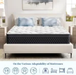 10/12 Inch Hybrid Memory Foam Mattress in a Box, Pressure Relief, Pocket Springs for Motion Isolation, Medium Firm S - Image 5