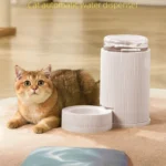 Cat and dog automatic feeders and water dispensers with large capacity and gravity food storage containers - Image 3