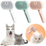 3 in 1 Cat Steam Brush Pet Spray Hair Removal Comb Cat Hair Brush Cat Brush for Shedding & Grooming for Cats Dogs Small Animals