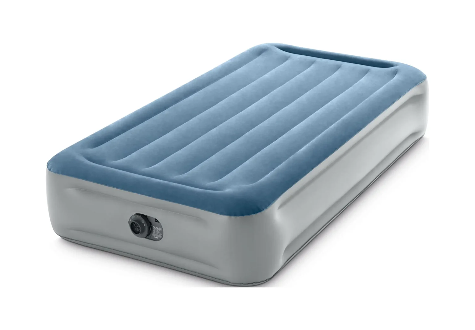 Intex 15" Twin Essential Rest Dura-Beam Airbed Mattress with Built-in Pump - Image 4