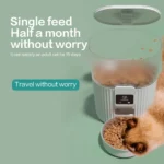 PAPIFEED cat automatic feeder dog fixed feeding machine cat food dog food wifi remote smart cat pet food dispenser - Image 4