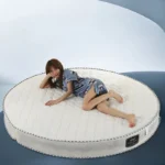 Spring fold Round Mattresses Hard Foldable Folding Queen Round Mattress Sleeping King Size Colchon Plegable Bedroom Furniture - Image 4