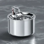2L Smart Cat Water Fountain Automatic Filter Water Dispenser Feeder Motion Sensor Pet Drinking Fountain 304 Stainless Steel - Image 2
