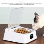 Infrared Sensor Cat Feeder Automatic Cat Feeder Battery Powered Safe Multifunction Easy To Clean Removable Bowl for Cats - Image 2