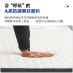 Mattress Blue Memory Cotton Box Independent Spring Youth Spine Protection Environmentally Friendly And Hard 15cm Thickness - Image 2