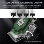 Professional Dog Hair Clipper All Metal Rechargeable Pet Trimmer Cat Shaver Cutting Machine Puppy Grooming Haircut Low Noice - Image 4