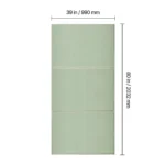 Traditional Japanese Tatami Mat, Twin Sized Foldable Tatami Mattress (Crafted from Natural Rush Grass), Japanese Style Floor - Image 5