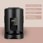 2L Pet Feeder Timing Smart Automatic Dog Pet Feeder for Cats Dog Button Intelligent Dry Food Dispenser Dog Bowl - Image 5