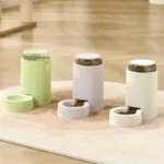 Cat and dog automatic feeders and water dispensers with large capacity and gravity food storage containers - Image 6