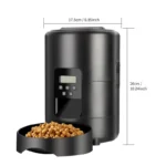 2L Pet Feeder Timing Smart Automatic Dog Pet Feeder for Cats Dog Button Intelligent Dry Food Dispenser Dog Bowl