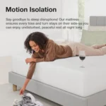 Full Mattress 10 Inch Full Size Mattress with Gel Memory Foam for Cool Night Sleep Pressure Relief Motion Isolation CertiPUR-US - Image 6