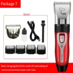 Dog Hair Clipper Pet Hair Trimmer Set Puppy Grooming Electric Shaver Ceramic Blade Cat Accessories Cordless Charging Professiona - Image 6