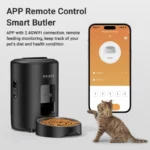 ROJECO Automatic Dog Feeder 2L WiFi App Remote Control Smart Cat Food Kibble Dispenser Auto Cat Feeder For Pet Feeding Supplies - Image 2