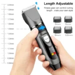 Dog Clipper Dog Hair Clippers Grooming (Pet/Cat/Dog/Rabbit) Haircut Trimmer Shaver Set PetsFader - Image 4