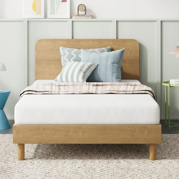 Twin Mattress for Kids, 5 Inch Twin Bed Mattresses in a Box, Gel Memory Foam Mattresses for Cooling Night Sleep, Pressure Relief