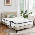 10/12/14 Inch Queen Size Mattress in a Box, Hybrid Mattress with Memory Foam, Medium Firm for Back Pain Relief - Image 2
