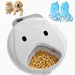 Automatic Pet Feeder Smart Cat Food Dispenser for Wet Food and Dry Food, Cat Automatic Feeder ，Ice box sold separately