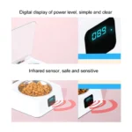 Infrared Sensor Cat Feeder Automatic Cat Feeder Battery Powered Safe Multifunction Easy To Clean Removable Bowl for Cats - Image 4