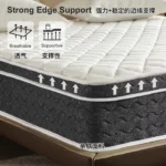 Hotel Memory Sponge Pocket Spring Compressed Mattress Export - Image 3