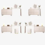 Station Cabinet Vanity Makeup Desk Toilets Offer Corner Vanity White Drawer Dressers Bedroom Toaletka Do Sypialni Furniture Home - Image 5