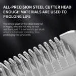 Professional Dog Hair Clipper All Metal Rechargeable Pet Trimmer Cat Shaver Cutting Machine Puppy Grooming Haircut Low Noice - Image 2