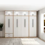 Full Murphy Bed with Closet Organizer with Drawers Full Size Bed Space-Saving Sleeping Arrangement for Multipurpose Room - Image 3