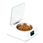 Infrared Sensor Cat Feeder Automatic Opening Lid Cat Feeder Multifunction Removable Bowl Rechargeable Battery Powered for Dogs - Image 6