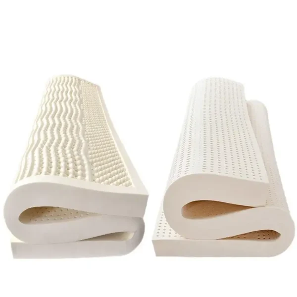 100% Pure Nature Latex Mattress With Box Roll Euro Top Natural Latex Mattress Silicone Bed Mattress Topper for Sleeping