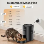 ROJECO Automatic Dog Feeder 2L WiFi App Remote Control Smart Cat Food Kibble Dispenser Auto Cat Feeder For Pet Feeding Supplies - Image 3