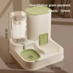 Pet Cat Automatic Feeder Drinking Water Large Capacity Water Dispenser Dry Wet Separation Food Container Pet Supplies - Image 4