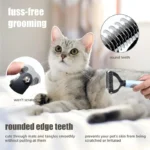 New Dog Brush Pet Dog Hair Remover Cat Comb Grooming And Care Brush For Matted Long Hair and Short Hair Curly Dog Supplies Pet - Image 4