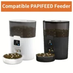 PAPIFEED cat automatic feeder dog fixed feeding machine cat food dog food wifi remote smart cat pet food dispenser - Image 6