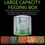 Automatic Fish Feeder Digital Fish Tank Aquarium Food Dispenser Plastic Intelligent Timing Electric Fish Feeding Tool For Turtle - Image 3