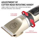 For Rabbit Dog Cat Puppy Grooming Clipper Cutter Pet Supplies Pet Hair Clipper Electric Scissors Haircut Trimmer Shaver Set - Image 2